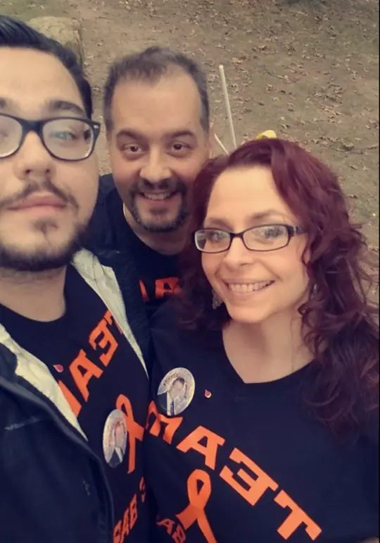 Jeanette Amato with family